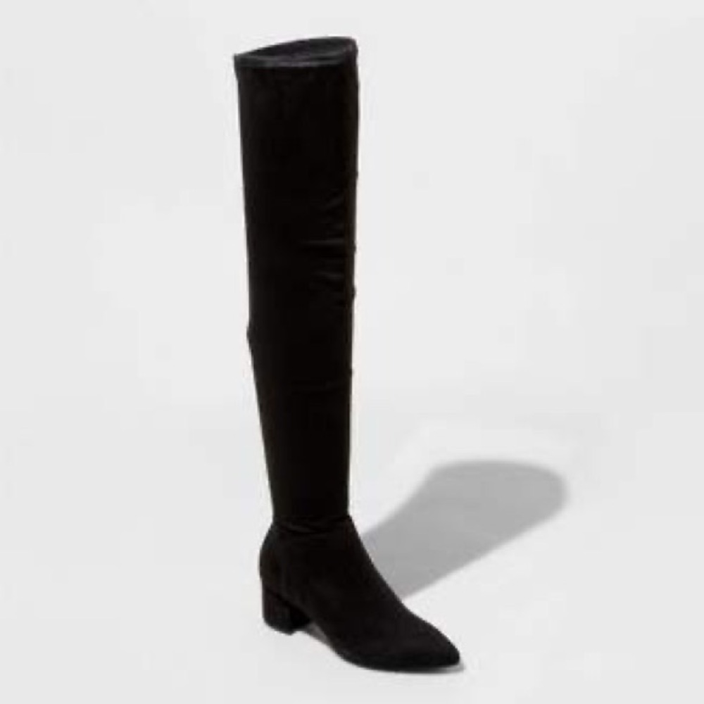 Over Knee Black Boots